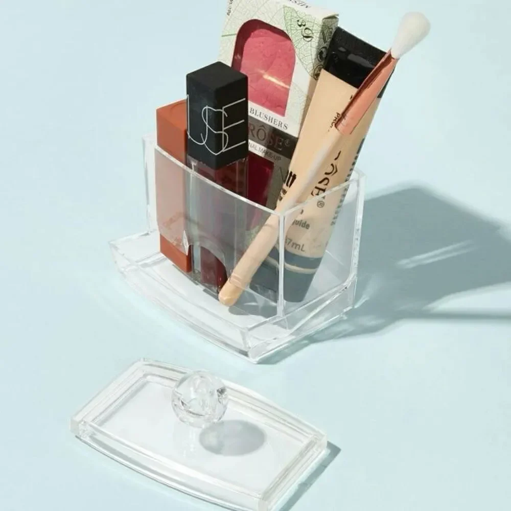 Acrylic Cotton Swab Storage Box